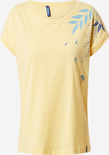 Tranquillo Koszulka w kolorze jasnoniebieski / jasnożółty / ciemnofioletowym, Podgląd produktu