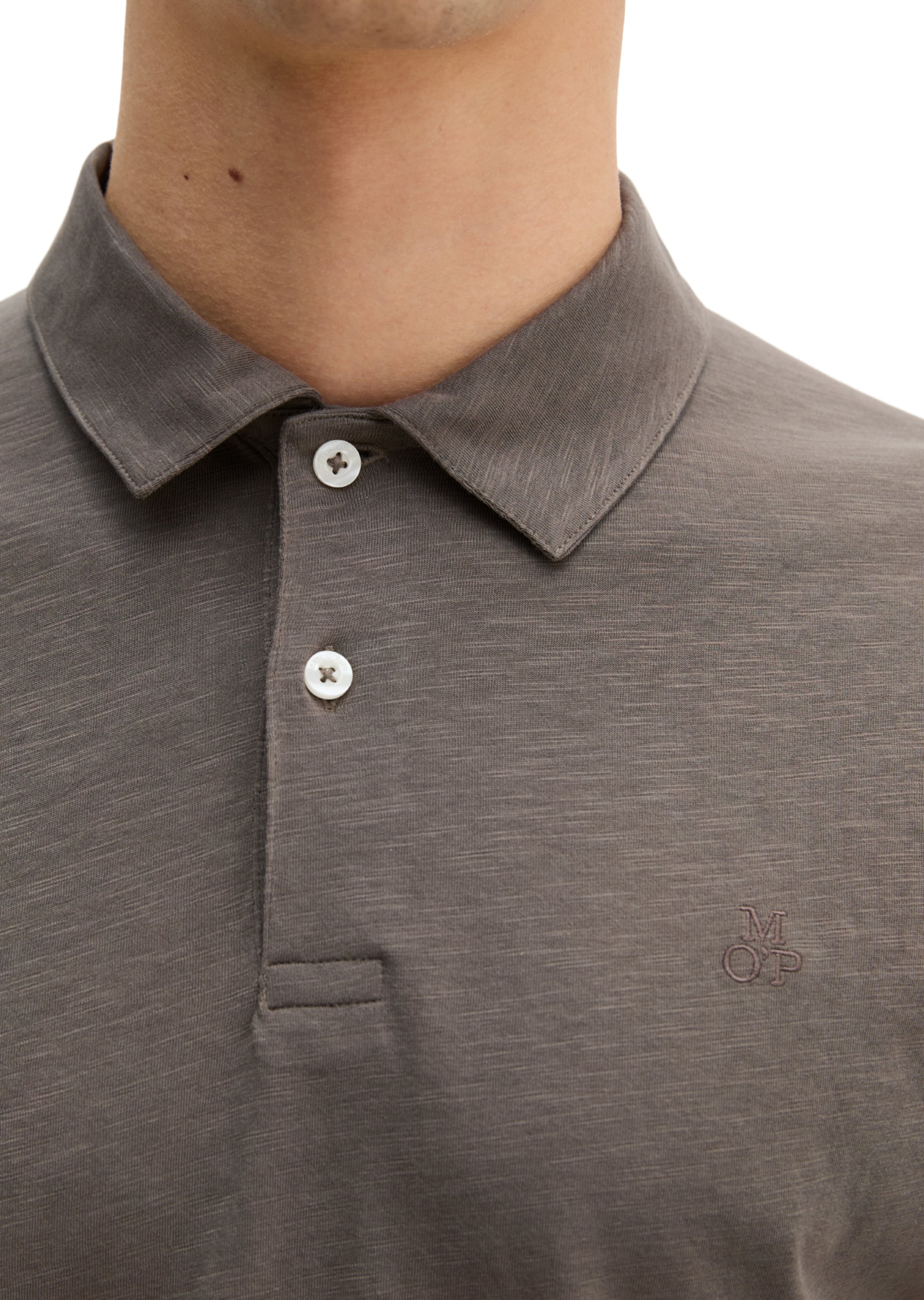 Marc O'Polo Poloshirt in Braun