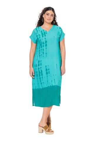 Ulla Popken Dress in Blue: front