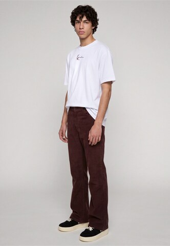 Karl Kani Flared Pants in Brown