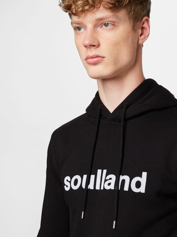 Soulland Sweatshirt 'Googie' in Black