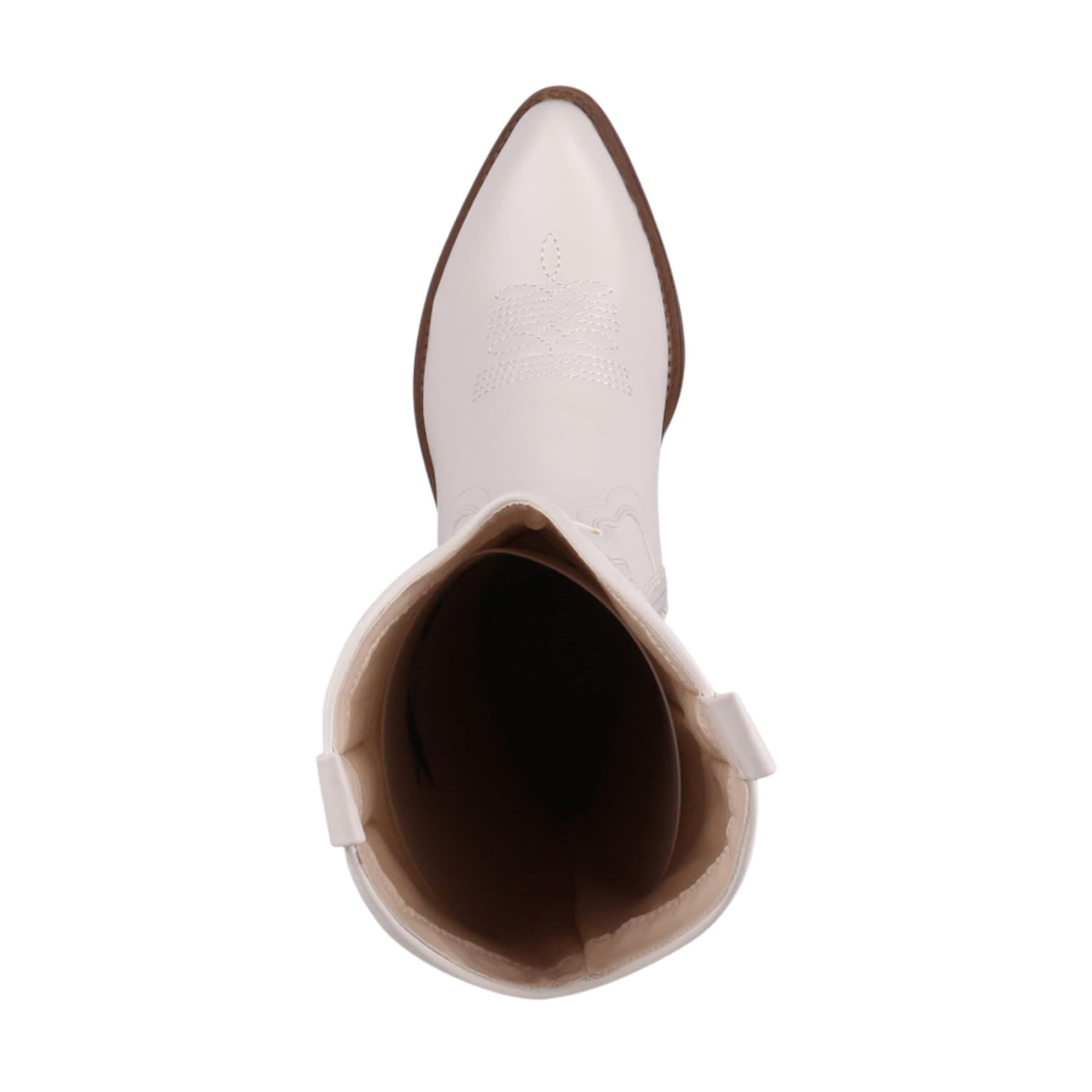 Elara Comwboystøvler i hvid