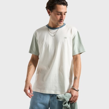 Trendsplant Bluser & t-shirts ' COLOR BLOCK ' i grøn: forside