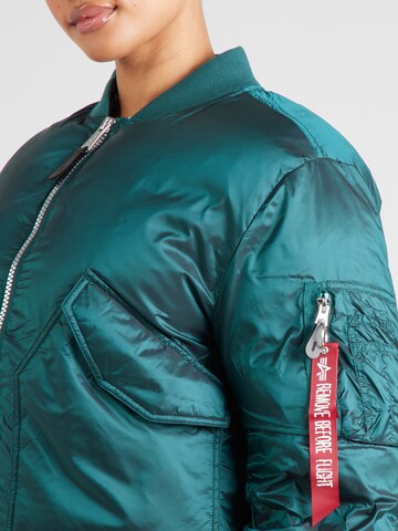 ALPHA INDUSTRIES Tussenjas 'MA-1' in Groen