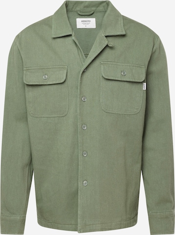 Coupe regular Chemise Wemoto en vert : devant