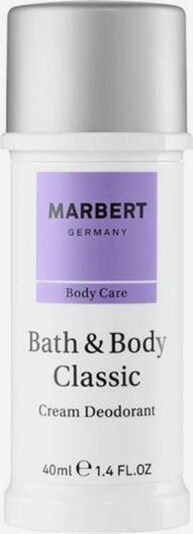 Marbert Deodorant Cream in weiß, Produktansicht