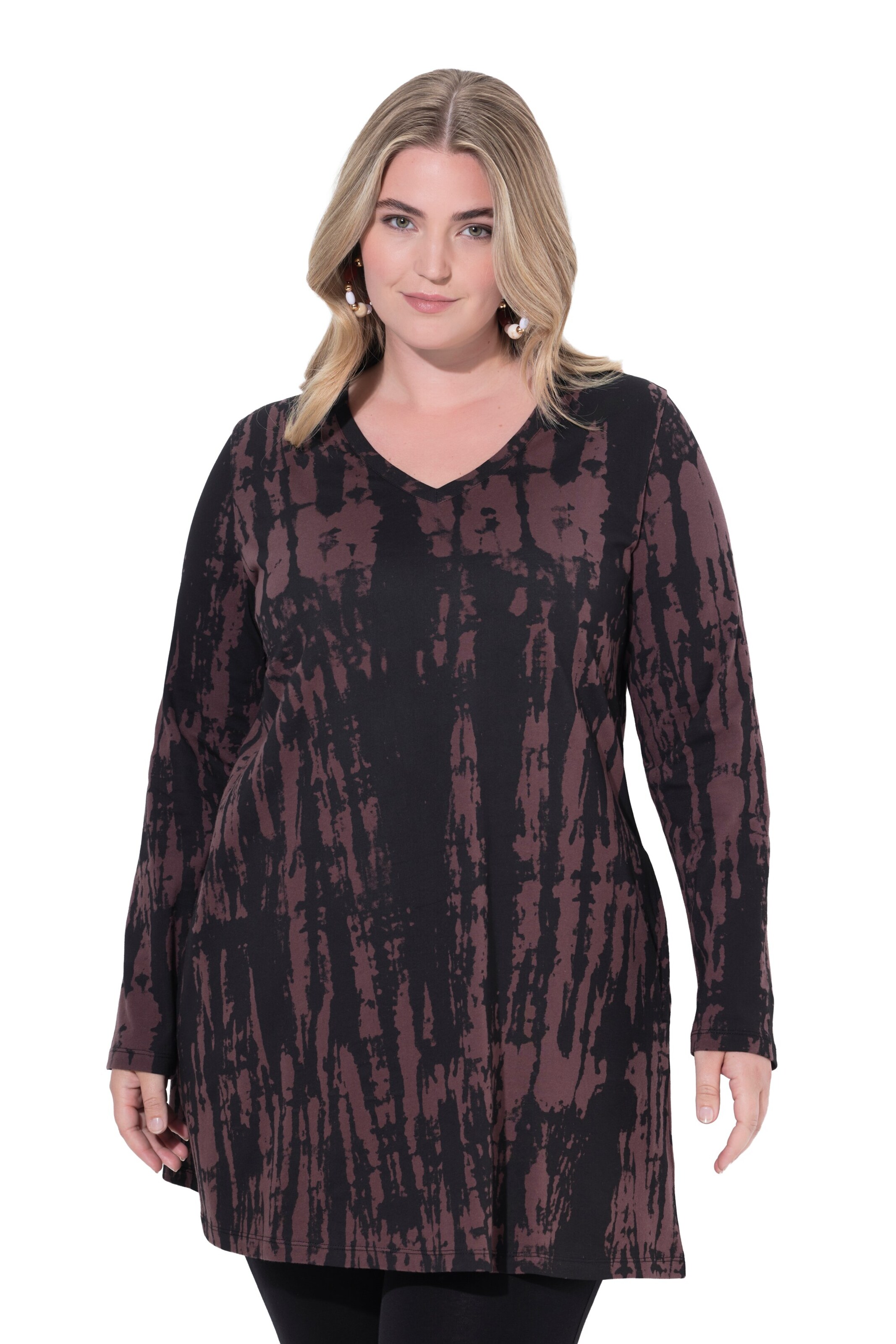 Ulla Popken Shirt in Purple: front