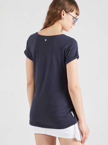 Ragwear T-Shirt 'FLLORAH' (GOTS) in Blau