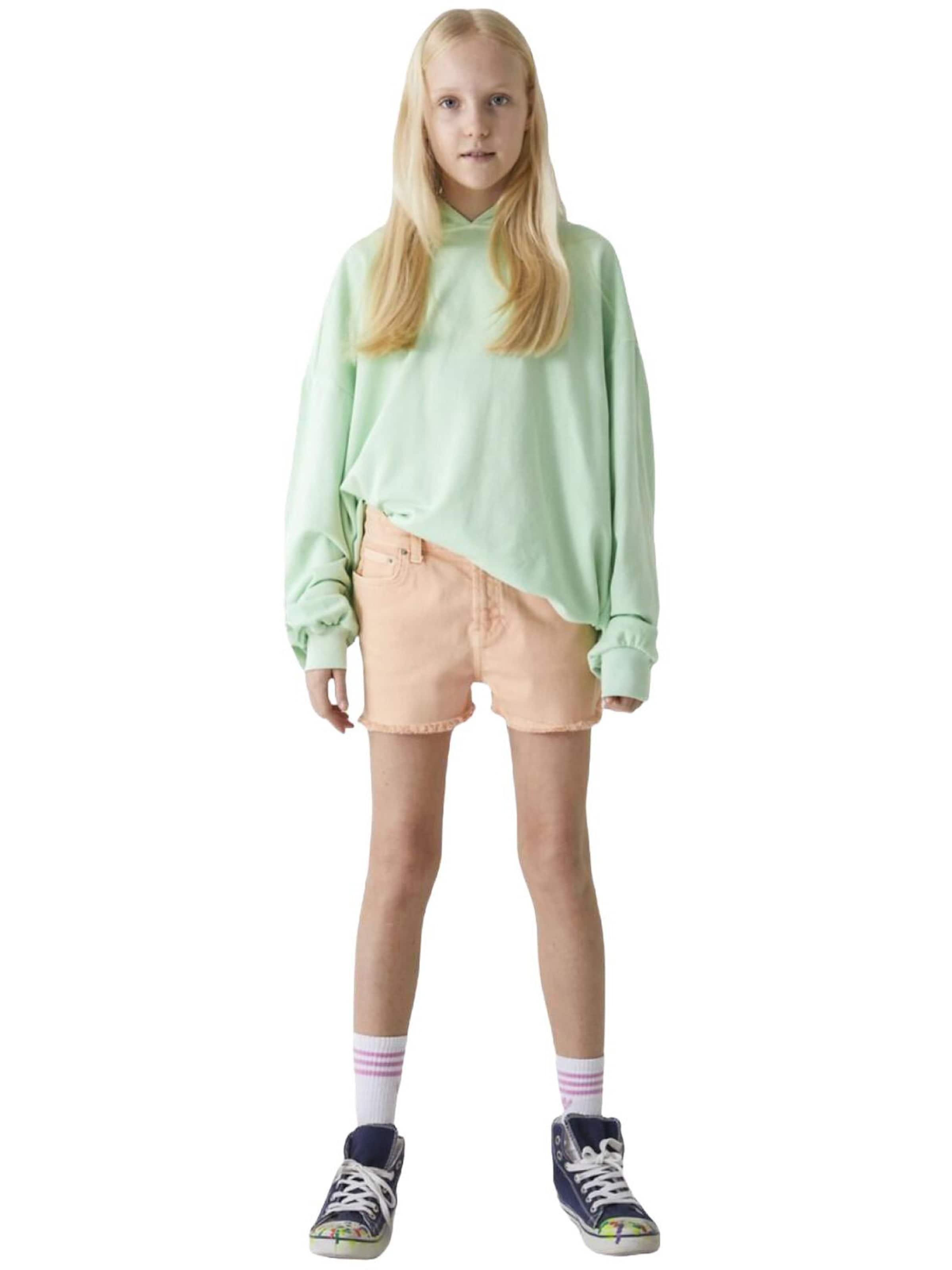 regular Jeans 'LTB Jeans Baby Girl Layla G Denim Shorts' di LTB Jeans in arancione