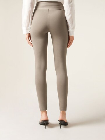 CALZEDONIA Skinny Leggings in Brown