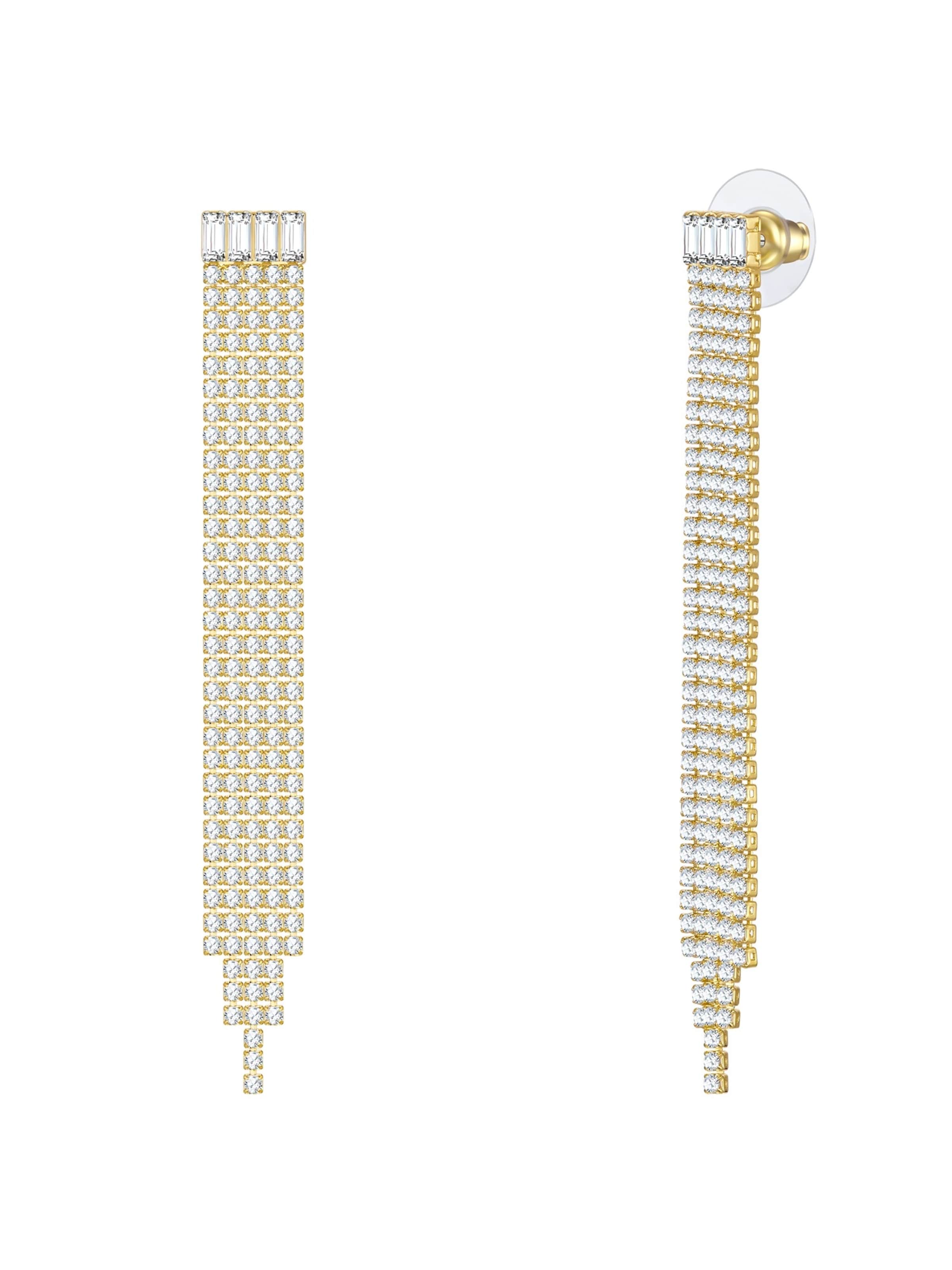 Yokoamii Ohrringe in Gold: Vorderseite