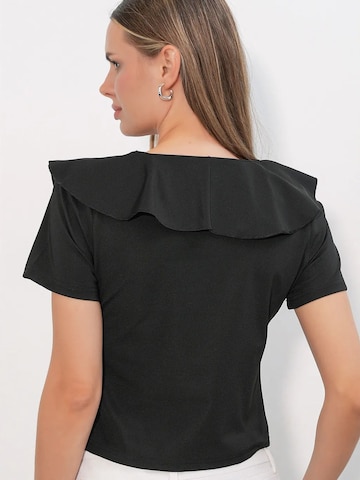 Bigdart - Top 'Crop Top' em preto