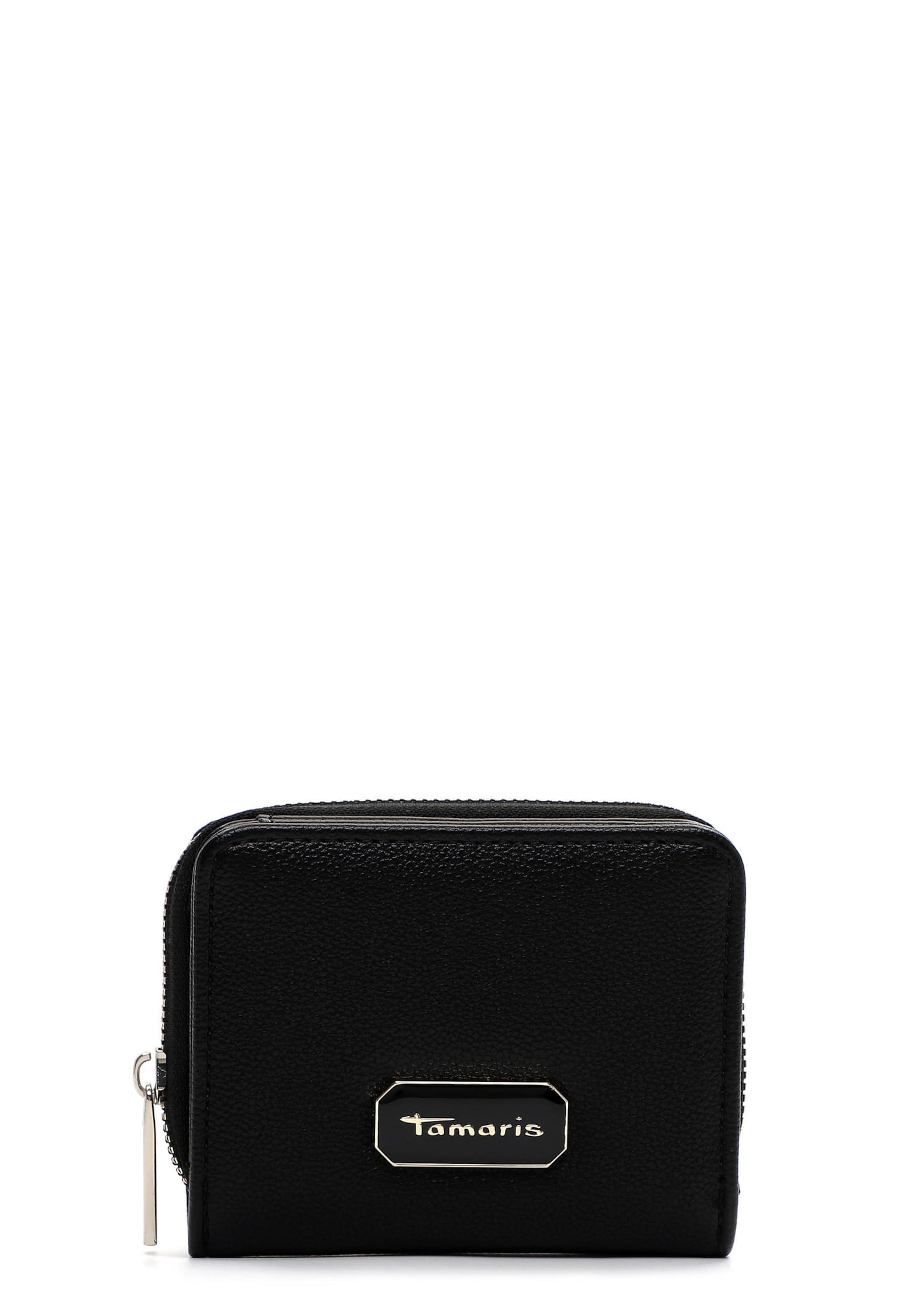 Tamaris Wallet in Black: front