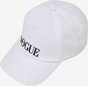 PUMA Athletic Cap in White: front