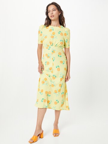 Robe Nasty Gal en jaune : devant