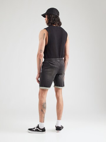 JACK & JONES - regular Vaquero 'JJIRICK JJLANE' en negro