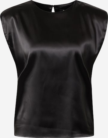 Top de la Missguided pe negru: față