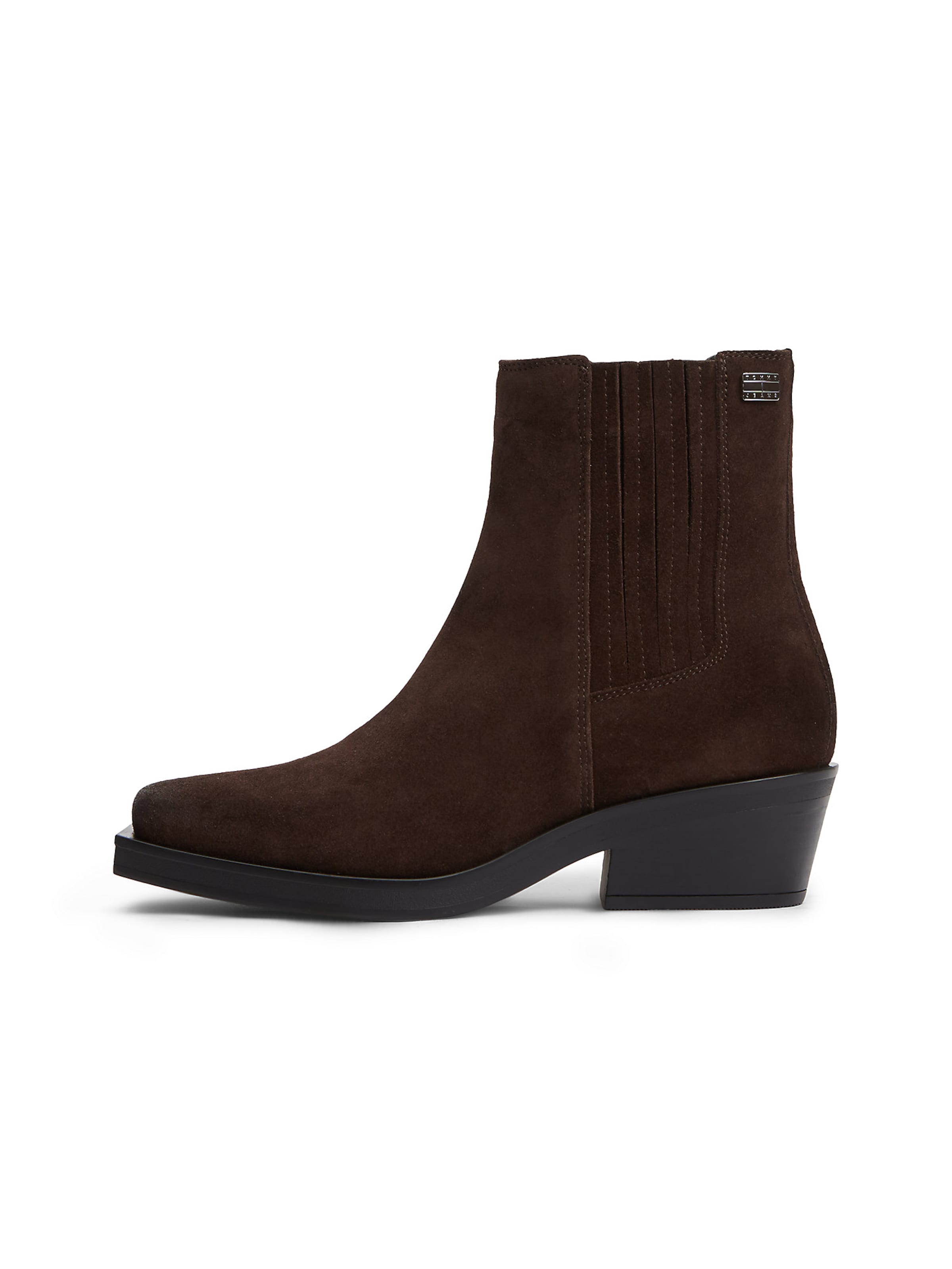 Tommy Jeans Ankle boots in Brown: front