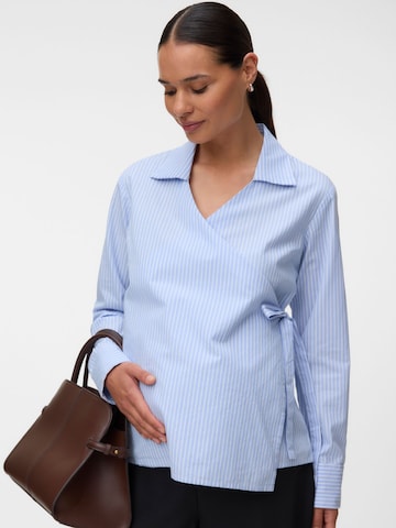 MAMALICIOUS Blouse in Blauw