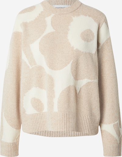 Megztinis 'AATTO' iš Marimekko, spalva – gelsvai pilka spalva / marga smėlio spalva, Prekių apžvalga