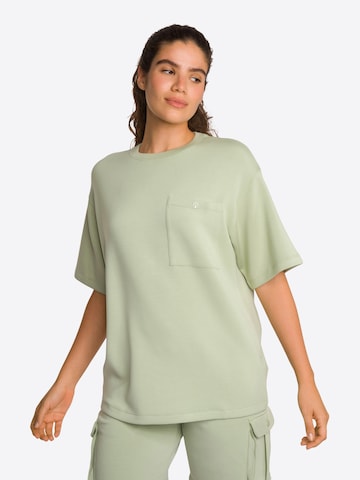 T-Shirt 'Cruz' OCEANSAPART en vert : devant