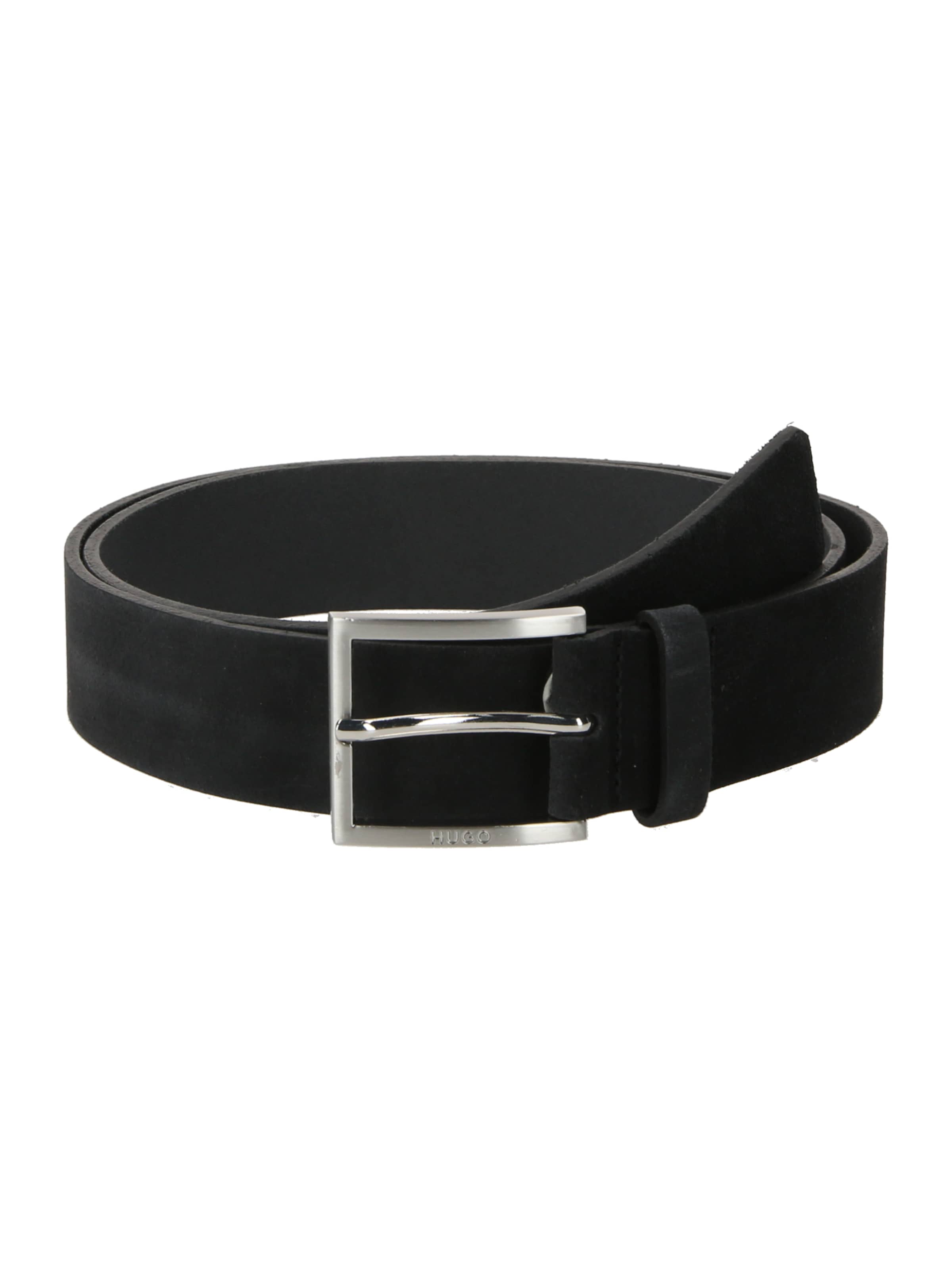 HUGO - Cintos 'Mirto' em preto: frente