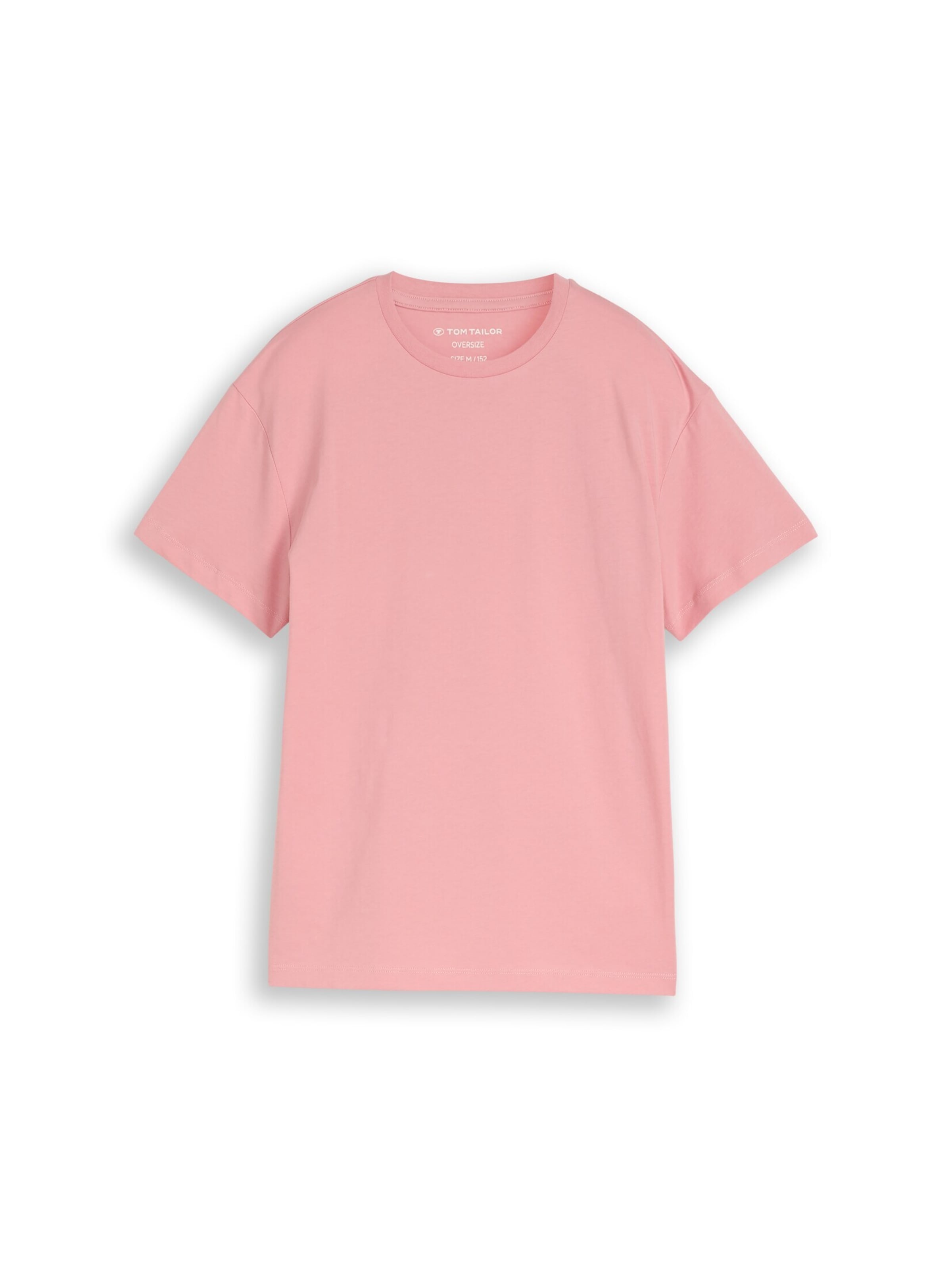 T-Shirt TOM TAILOR en rose : devant
