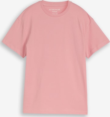 T-Shirt TOM TAILOR en rose : devant