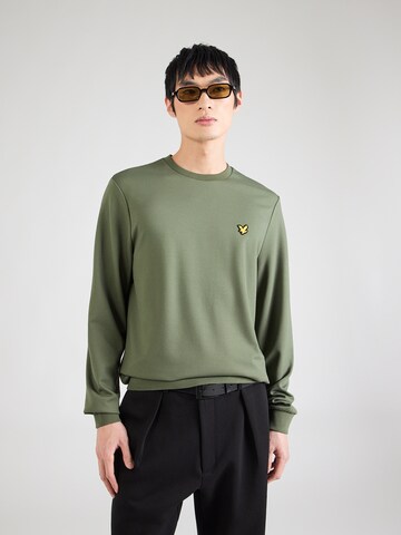 Sweat-shirt Lyle & Scott en vert : devant