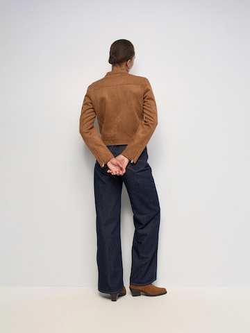 Salsa Jeans Tussenjas in Bruin