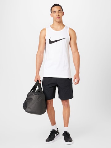 Nike Sportswear Μπλουζάκι 'ICON SWOOSH' σε λευκό