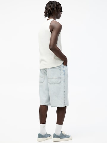 Baggy Jean Pull&Bear en bleu