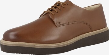 CLARKS Veterschoen 'Glickly' in Bruin: voorkant