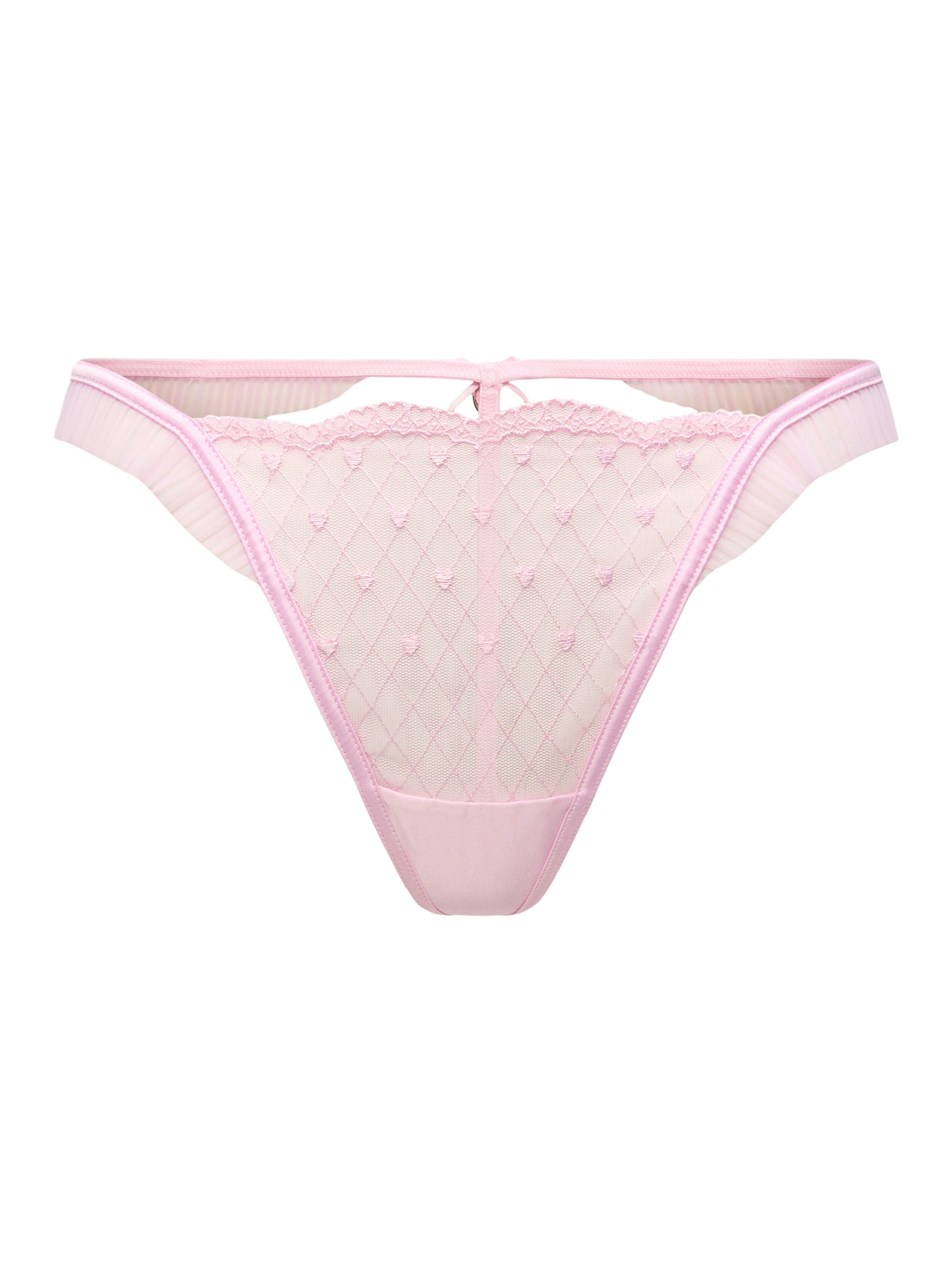 Hunkemöller String bugyik 'Cordelie' - rózsaszín: elől