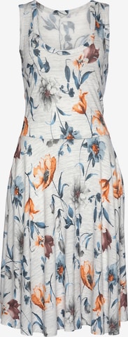 VIVANCE Summer Dress in Grey: front