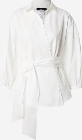 Weekend Max Mara - Blusa 'CECI' en blanco: frente