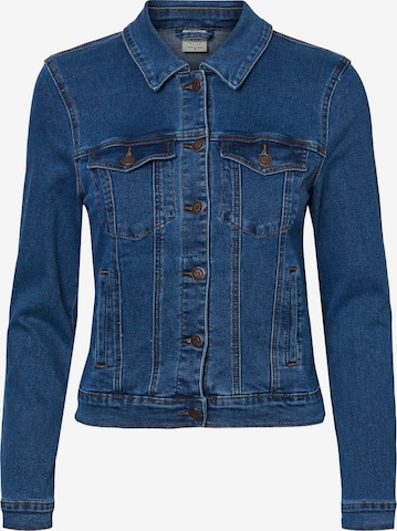 VERO MODA Between-Season Jacket 'Hot Soya' in Blue: front