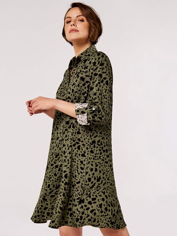 Robe-chemise Apricot en vert