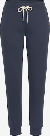 LASCANA - Tapered Pantalón en azul: frente