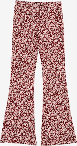 WE Fashion Levenevä Housut värissä punainen: etupuoli