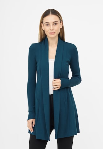 TOOche Knit cardigan in Blue: front