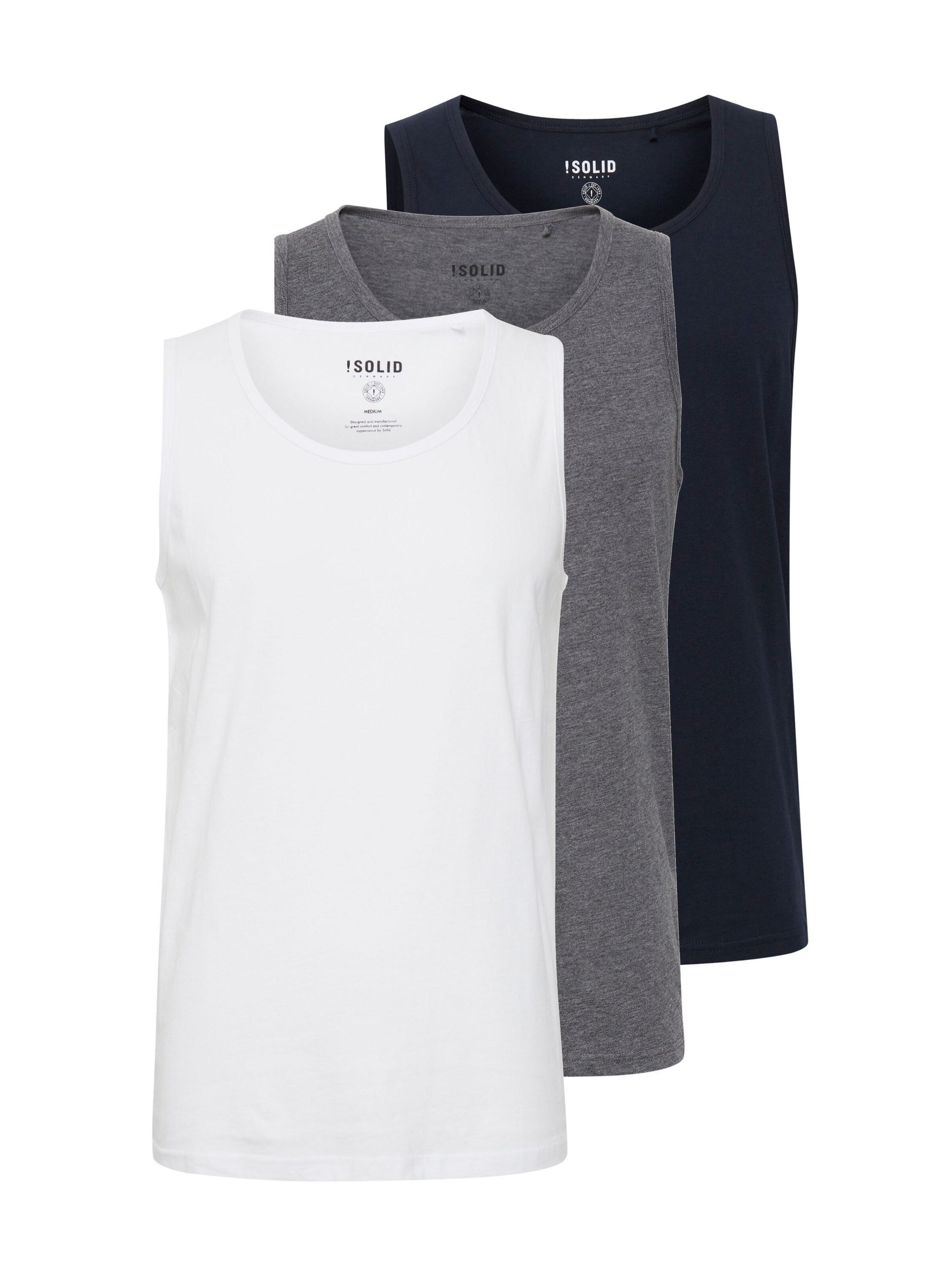 !Solid - Camiseta 'SDCasal (3-tlg)' en beige: frente