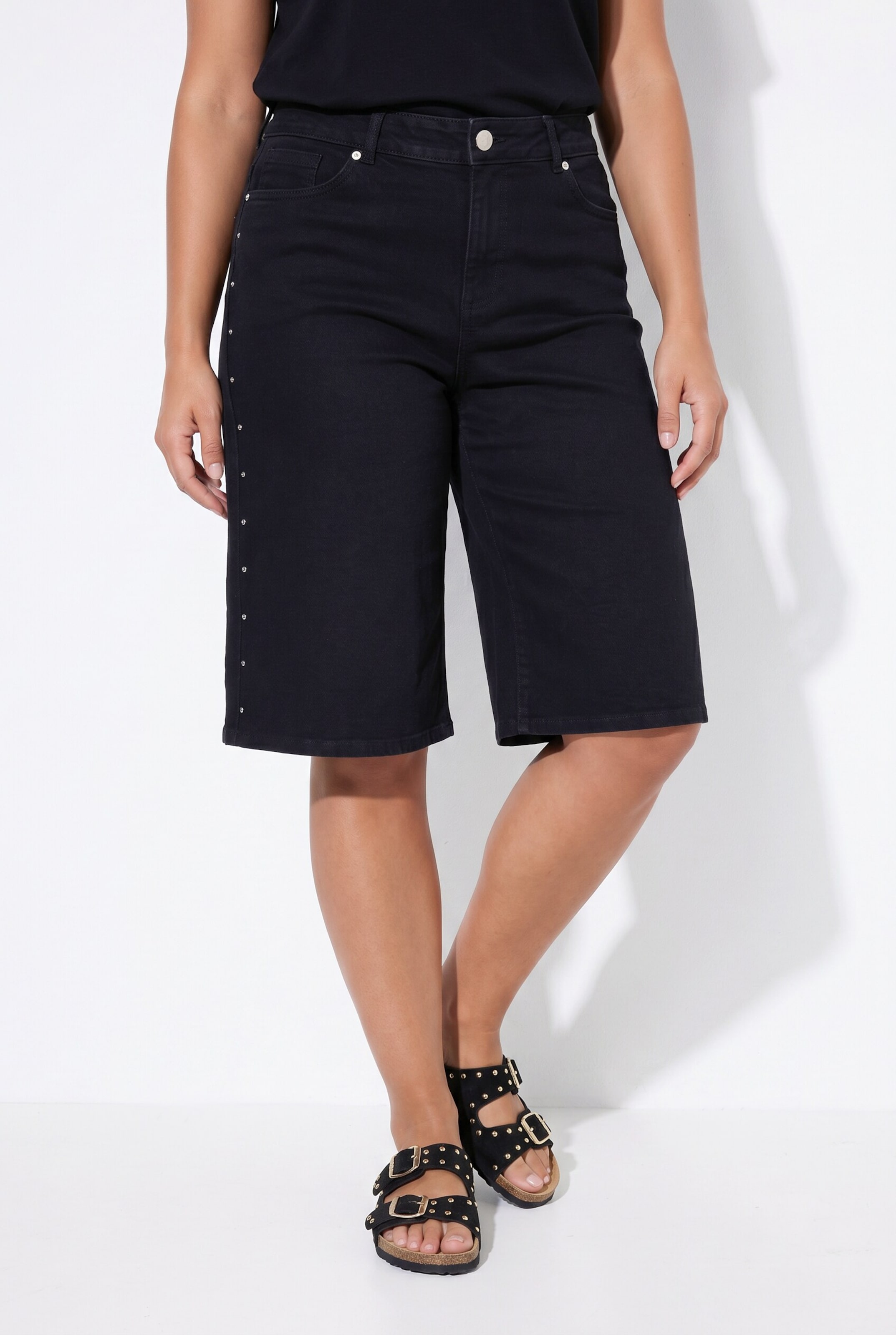 Angel of Style Regular Jeans in Zwart