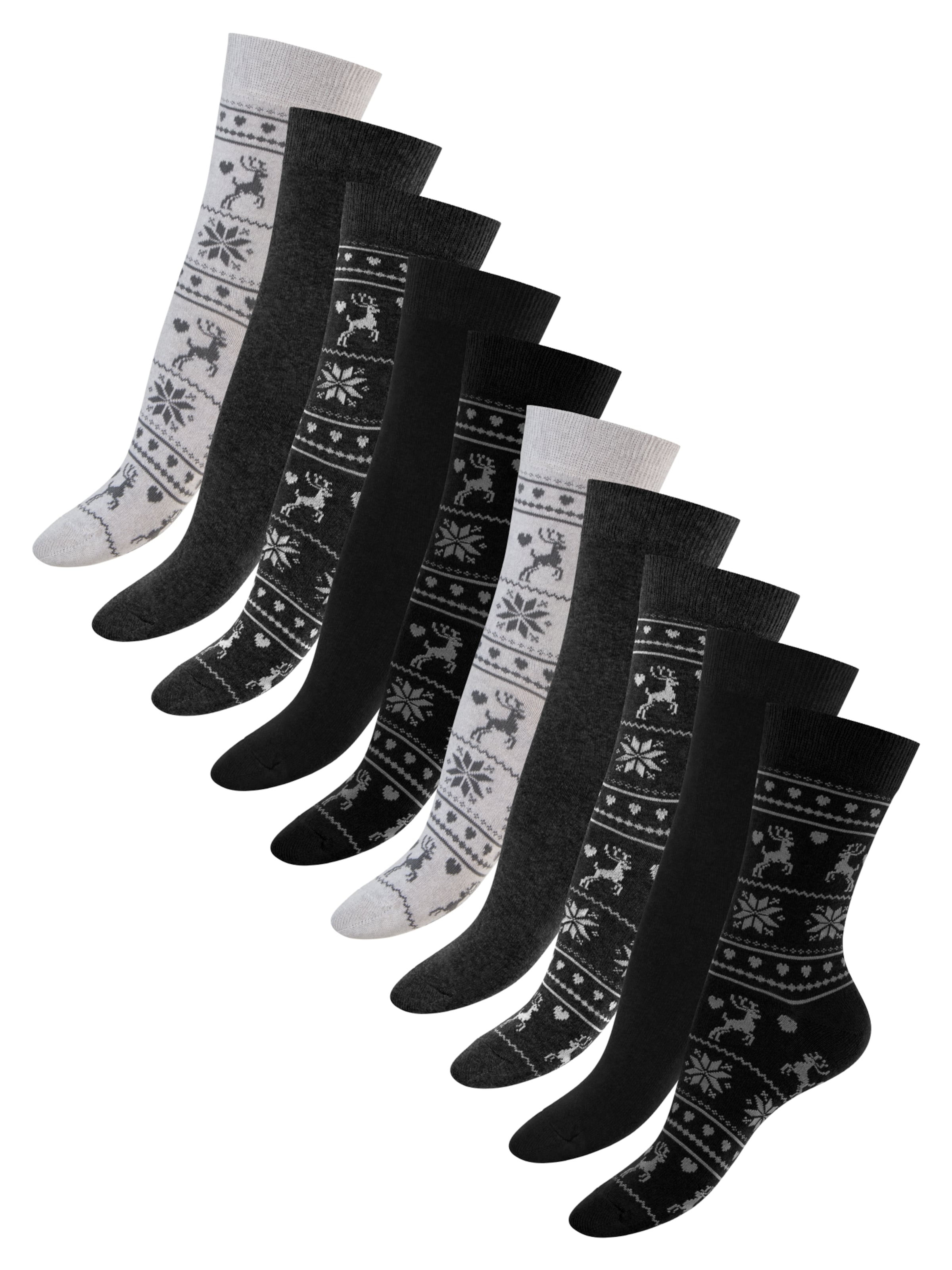 celodoro Socken 'cute socks'‌‌‌‌‌‌‌‌ in Grau: Vorderseite