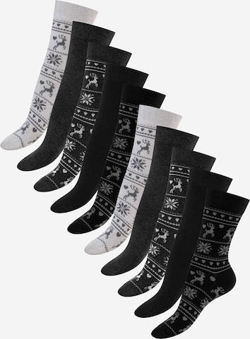 celodoro Socken 'cute socks' in Grau: Vorderseite