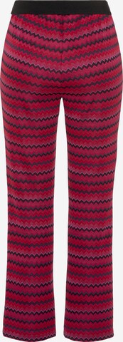 STEHMANN Flared Pants in Red