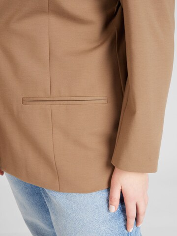 ONLY Carmakoma Blazer 'PEACH' in Brown