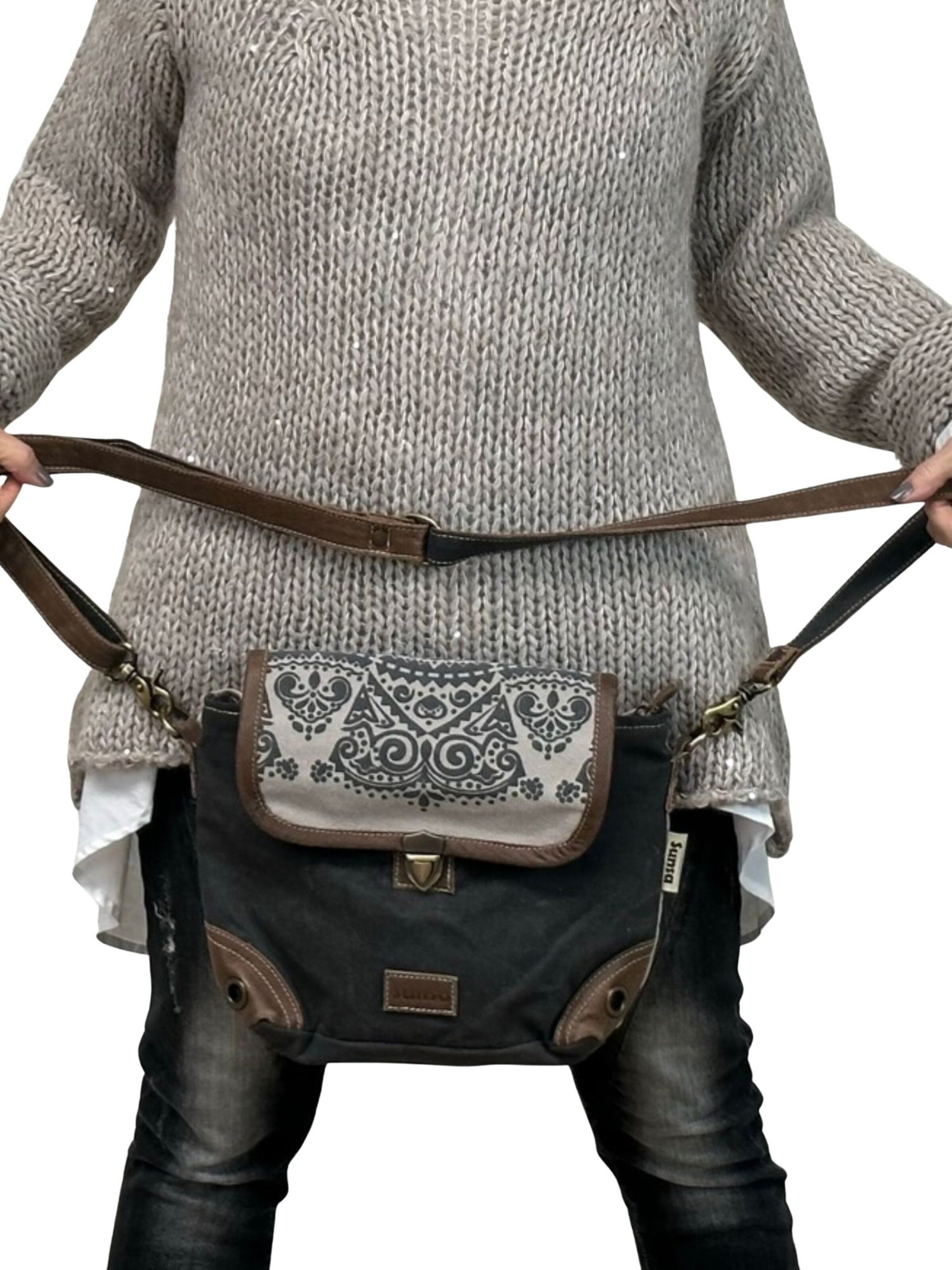 Sunsa Crossbody Bag 'Sunsa' in Grey