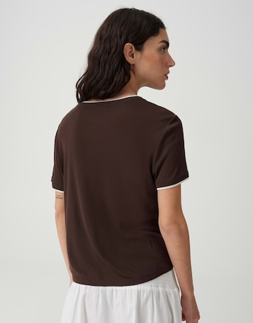 OPUS - Camiseta 'Soppel' en marrón