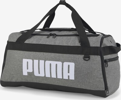 PUMA Reisetasche 'Challenger' in grau / schwarz / weiß, Produktansicht